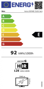 Metz Aurus 65 FA63 OLED twin