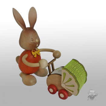Kuhnert 52231 Stupsi Osterhase mit Kinderwagen