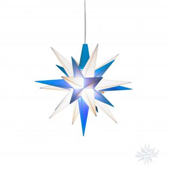 Herrnhuter Sterne A1e LED blau/weiß