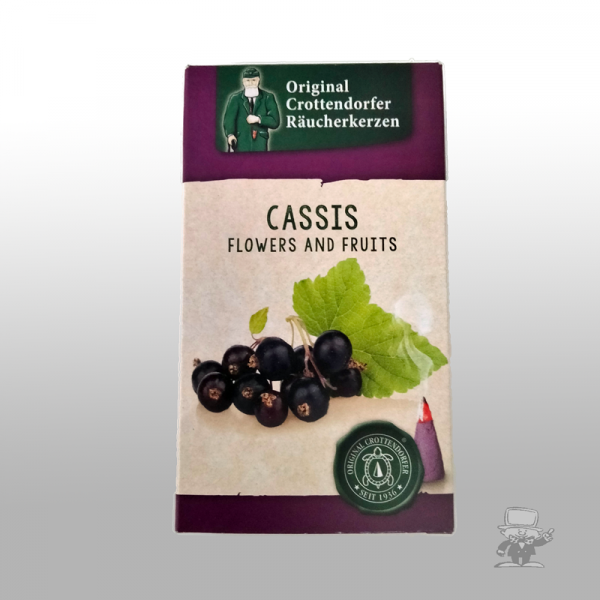 Orginal Crottendorfer Räucherkerzen - Cassis