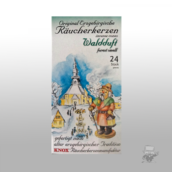 Knox Orginal Erzgebirgische Räucherkerzen - Waldduft