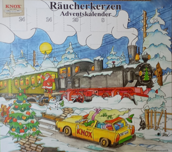 Knox Adventskalender - Eisenbahnromantik